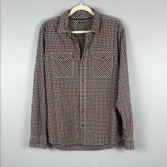 Fat Face Red and Blue Plaid Casual Buttoned Down Slim Fit Men's Shirt Size Large - Picture 2 of 12